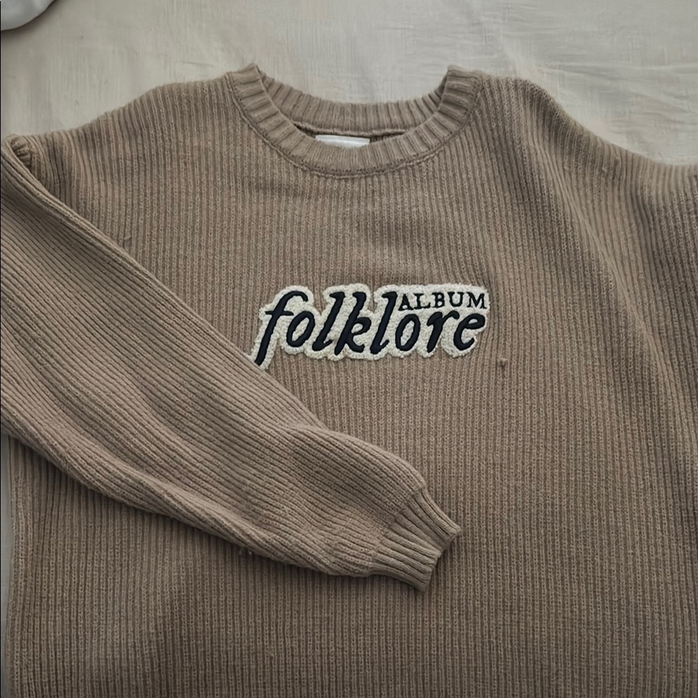 Taylor Swift Folklore Album Sweater